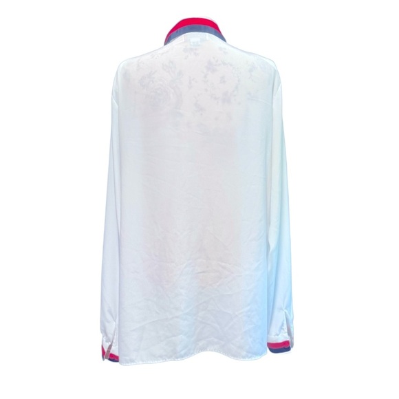 Vintage Lady Eva Laurel Padded Shoulder Long Sleeve - Picture 3 of 3